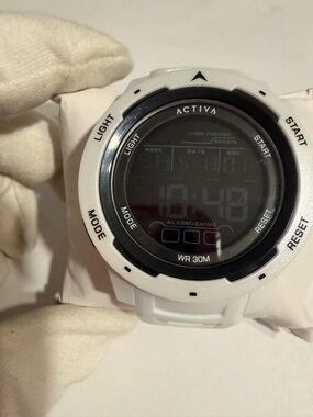 Activa Ranger X Terrain Invicta Digital Men's Watch - 45mm, White